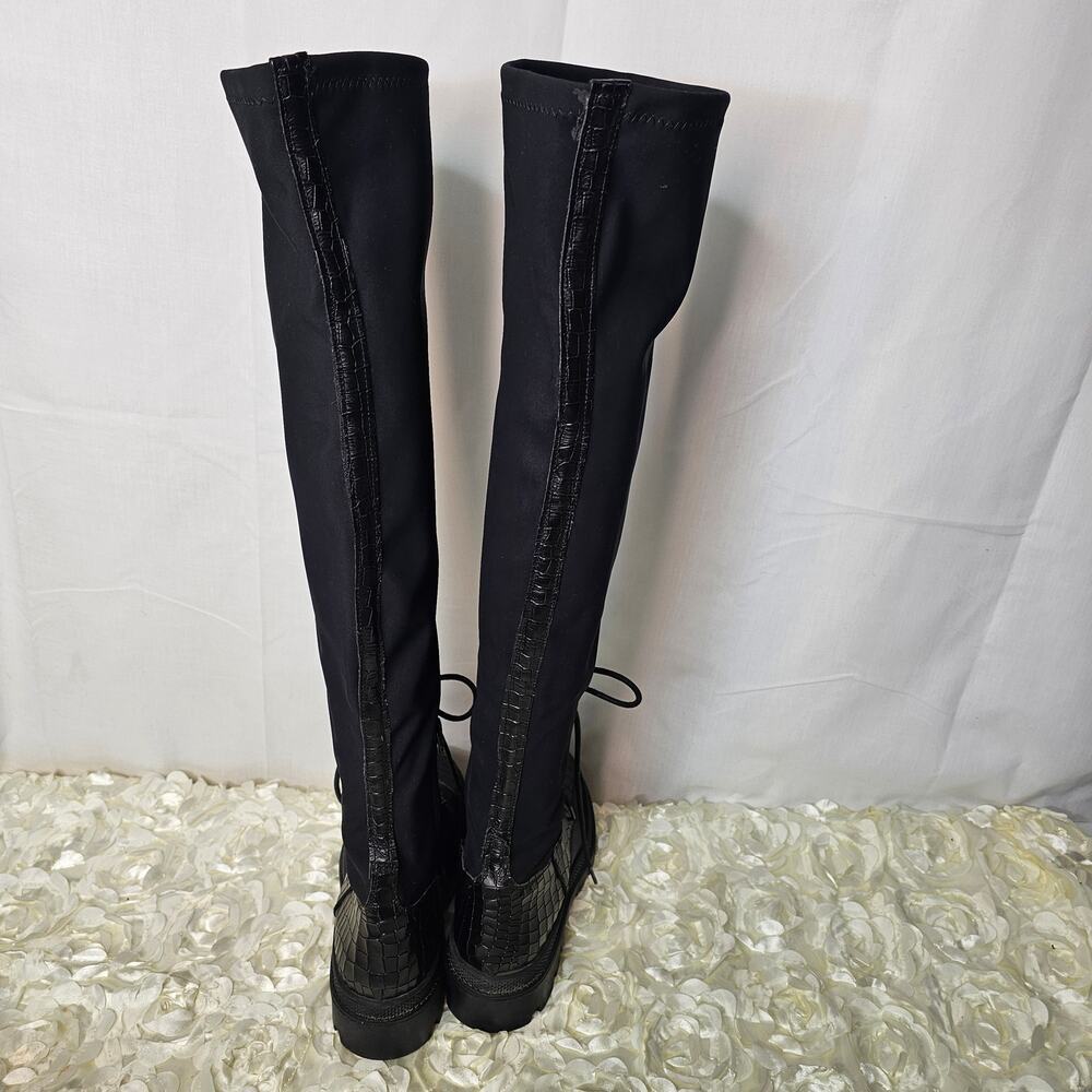 Free People Shoreditch overknee combat boot size 39/9 - Picture 5 of 13